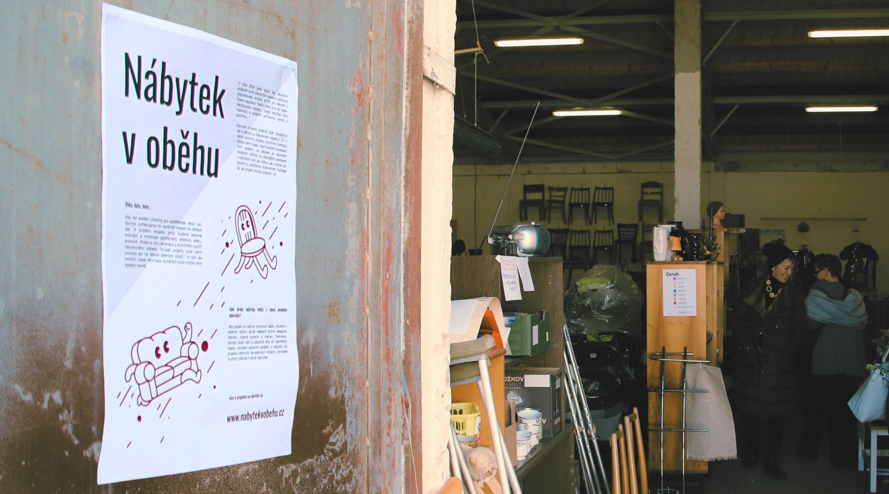 Nábytek v oběhu pomůže s nastavením EPR