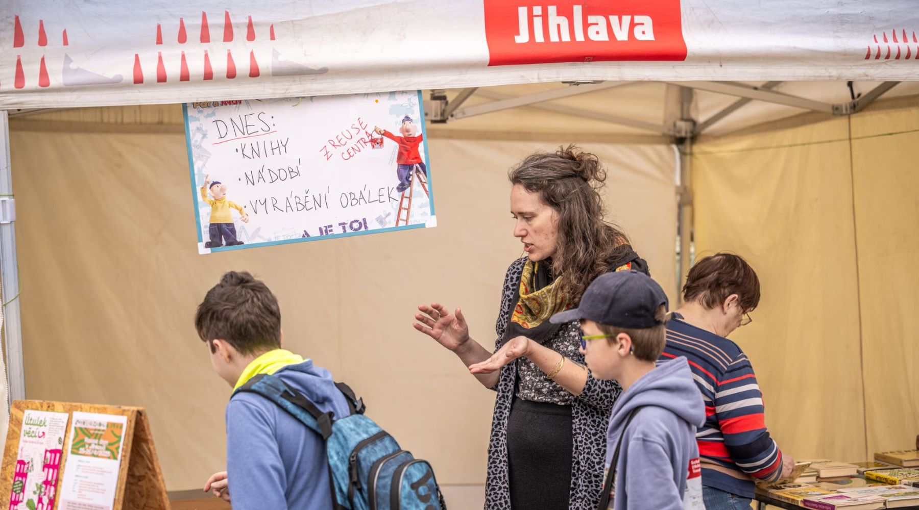 Reuse centrum na Dni Země v Jihlavě