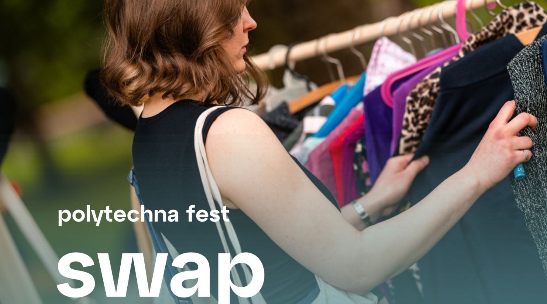 SWAP oblečení a knih na Polytechnafestu